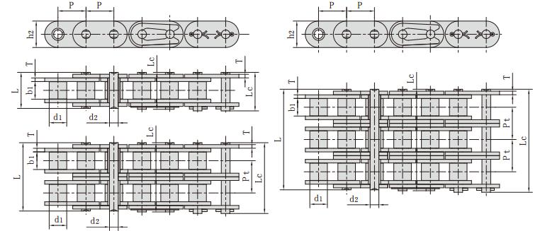 C<font color='red'>20A-2</font>_直鏈板滾子鏈條